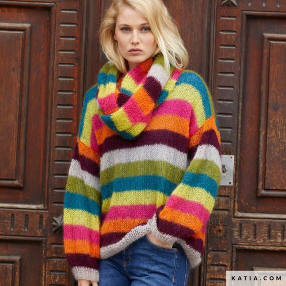 pattern-knit-crochet-woman-set-autumn-winter-katia-8032-466-g